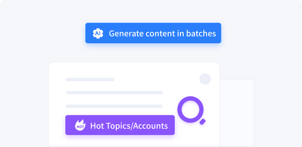 AI hot topic selection